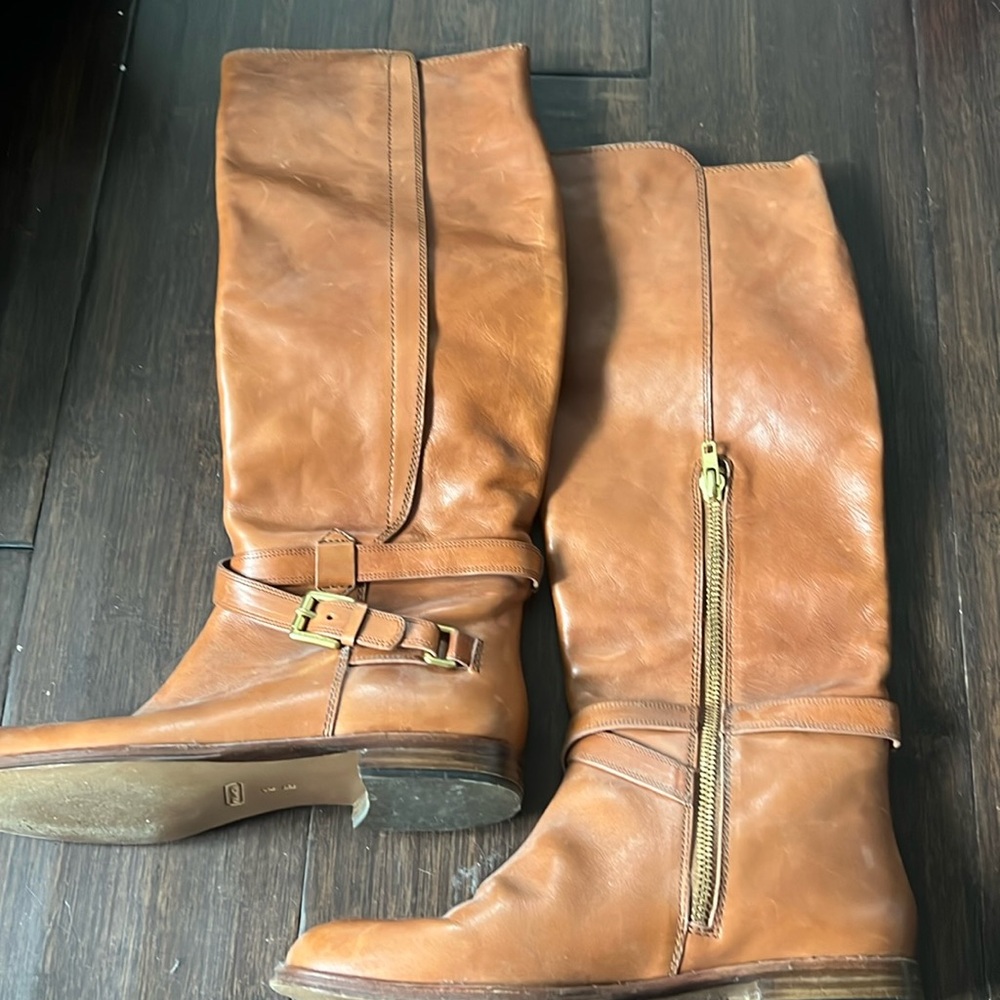 Coach riding boots